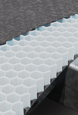 Brian James Race Transporter 7, MY25 - 5.5m x 2.3m, 3500kg, Tri Axle, 10" Wheels, White