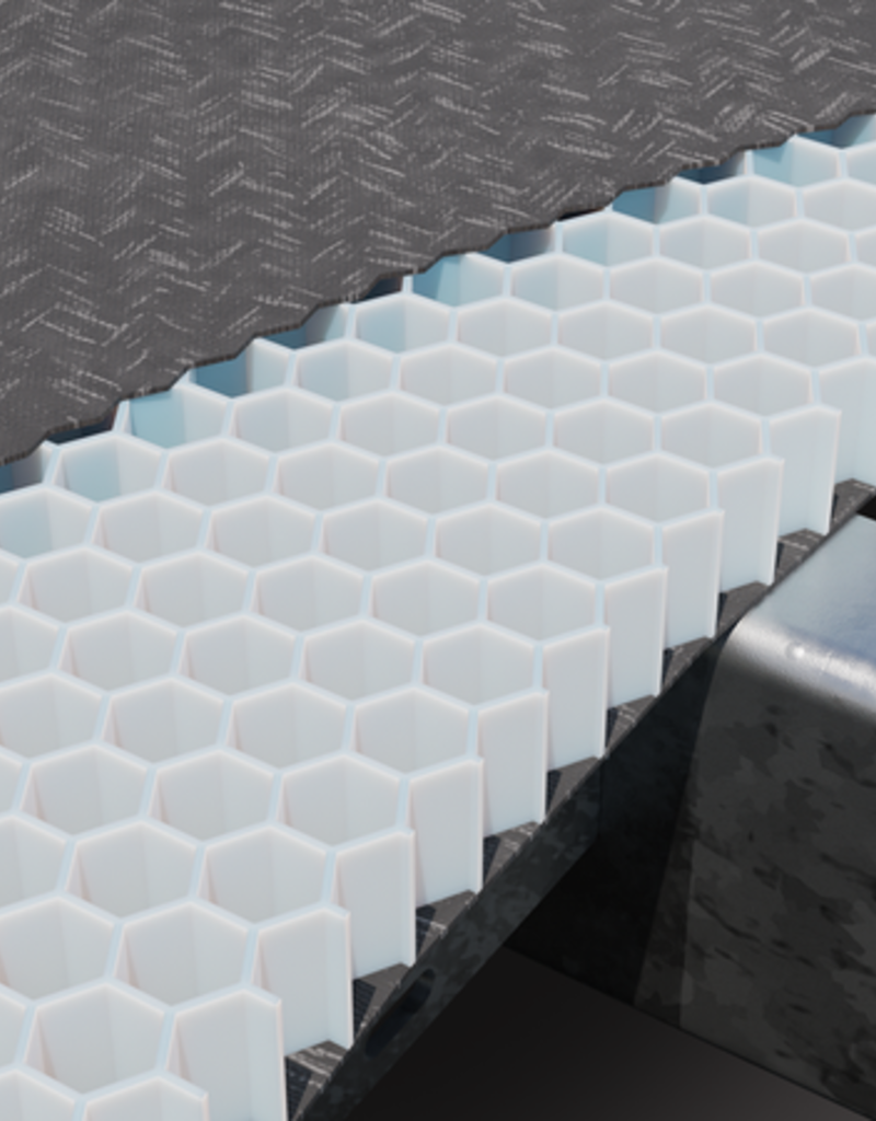 Brian James Race Transporter 7, MY25 - 5.5m x 2.3m, 3500kg, Tri Axle, 10" Wheels, White