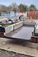 Used Hazelwood Plant Trailer 10ft x 4.5ft  3.5TGVW With 1.9m Ramps