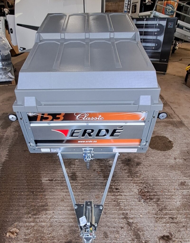 Erde 153 Camping and Luggage Trailer with Abs Lockable Hard top