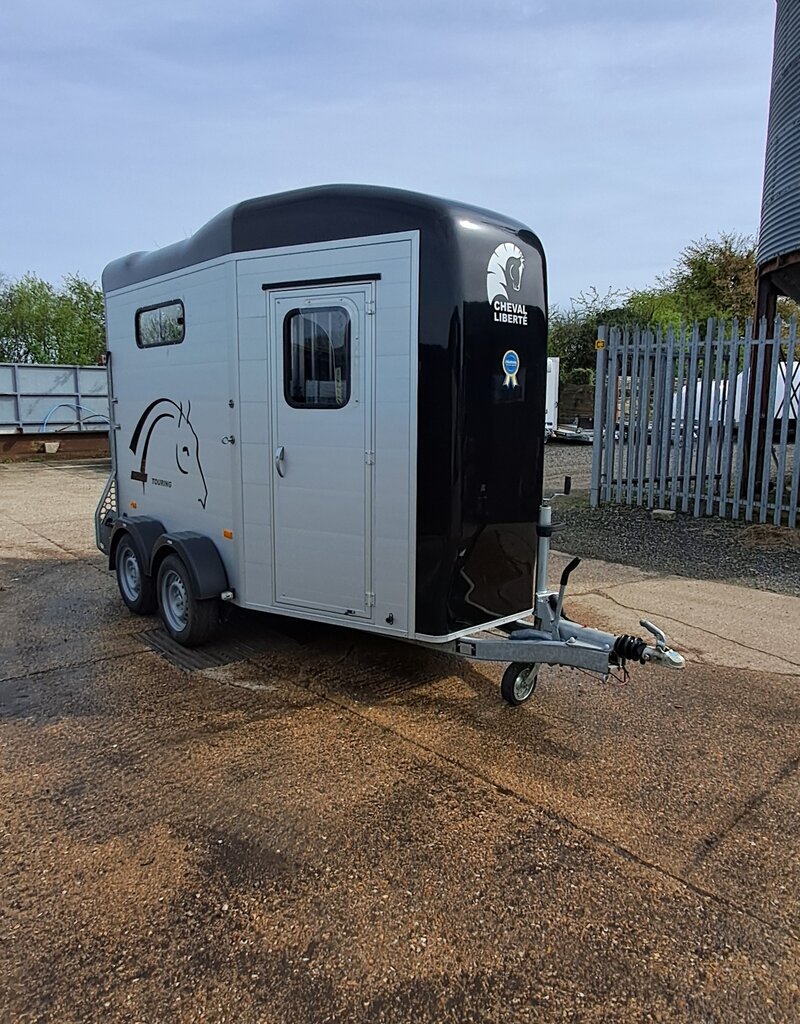 Used 2021 Cheval Liberte Touring Country in Black, Fitted with Datatag security Marking, additonal one piece breast bars, Full covers and security Locks