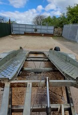 Used Tilt Bed Brenderup Car Trailer 3.9m x 1.8m 2500Kg GVW