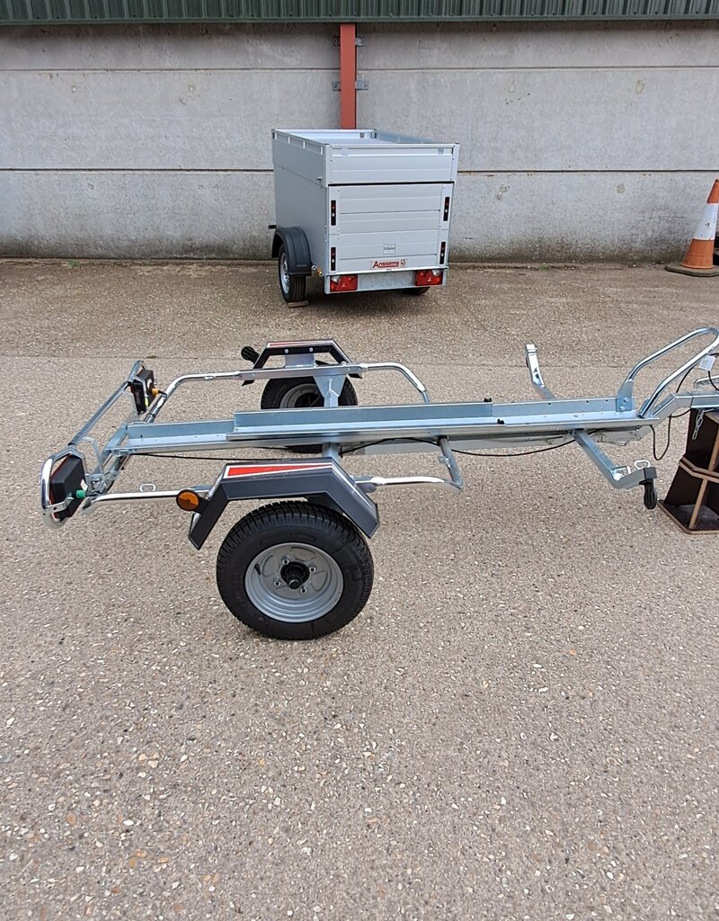 Erde PM310 Motorbike Trailer 240KG Load Capacity with 1m Loading Ramp