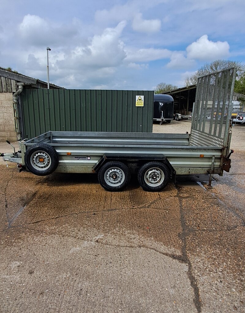 Used Indespension Braked 12' X 6' Twin Axle Trailer  2700Kg GVW