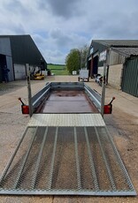 Used Indespension Braked 12' X 6' Twin Axle Trailer  2700Kg GVW