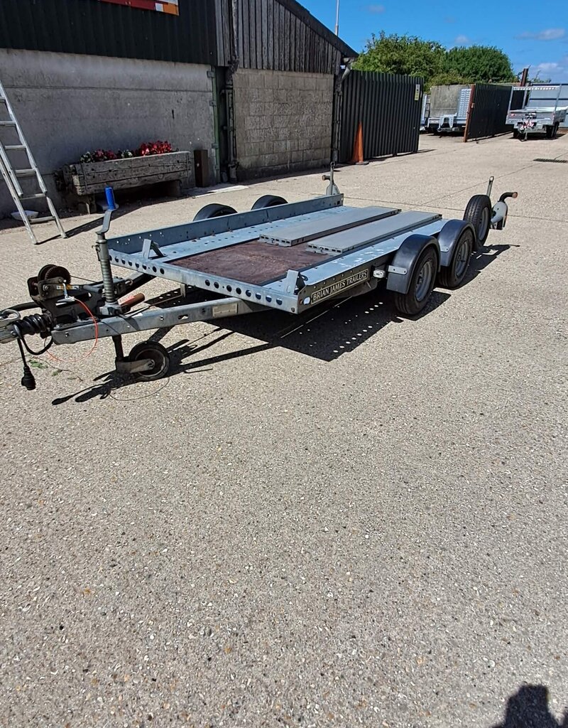 Brian James Used Brian James Trailers Minno Car Trailer 3.37m x1.65m 1380kg GVW