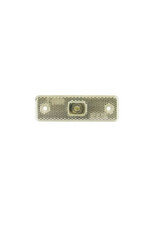 12-24V Front Clear LED Marker Lamp 98mm x 30mm