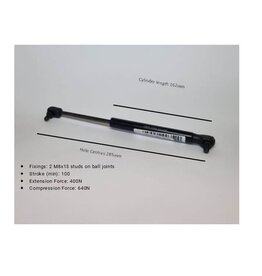 Stabilus Ramp Gas Spring 400N Brian James A4 style