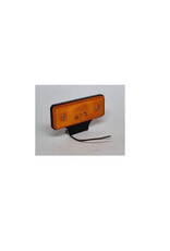 Lamp LED Side Marker Amber with bracket 12/24v
