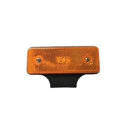 Lamp LED Side Marker Amber with bracket 12/24v