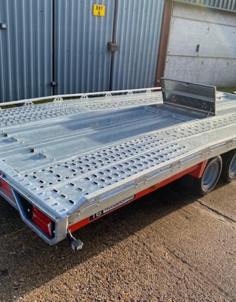 Brian James 231 T Transporter, 5.0m x 2.24m, 3.5t, 10in wheels, 3 Axle