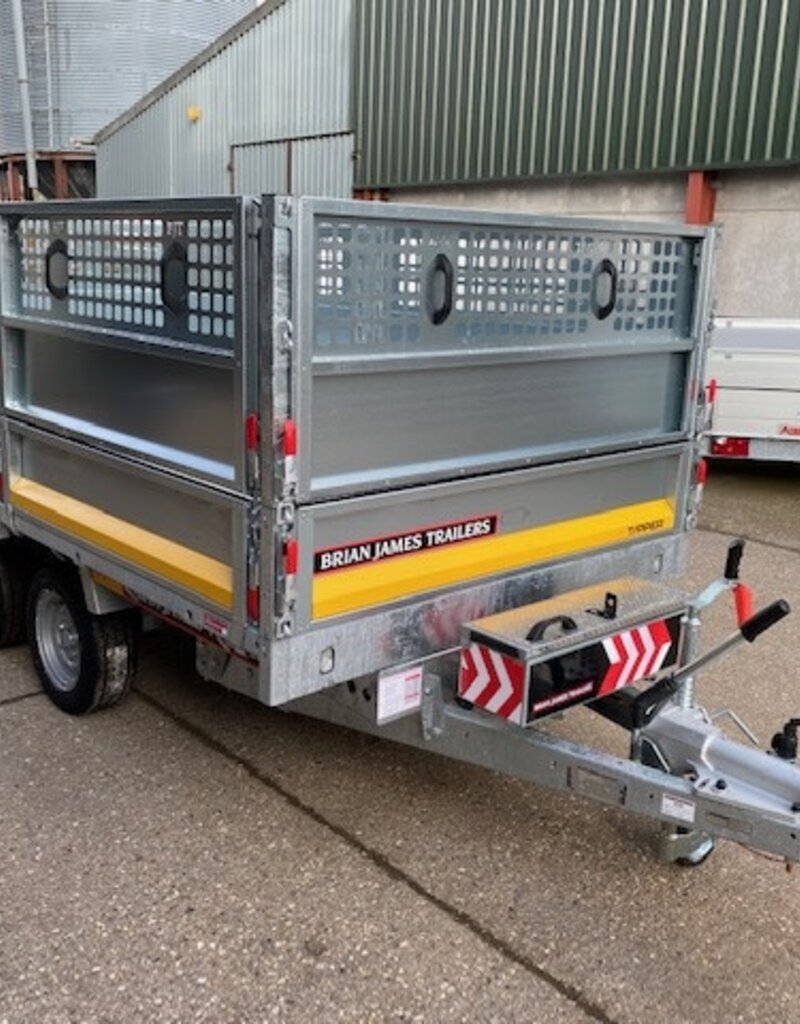 Brian James Tipper 526 - 3.1m x 1.6m, 3500kg, 2 Axle, 12" Wheels
