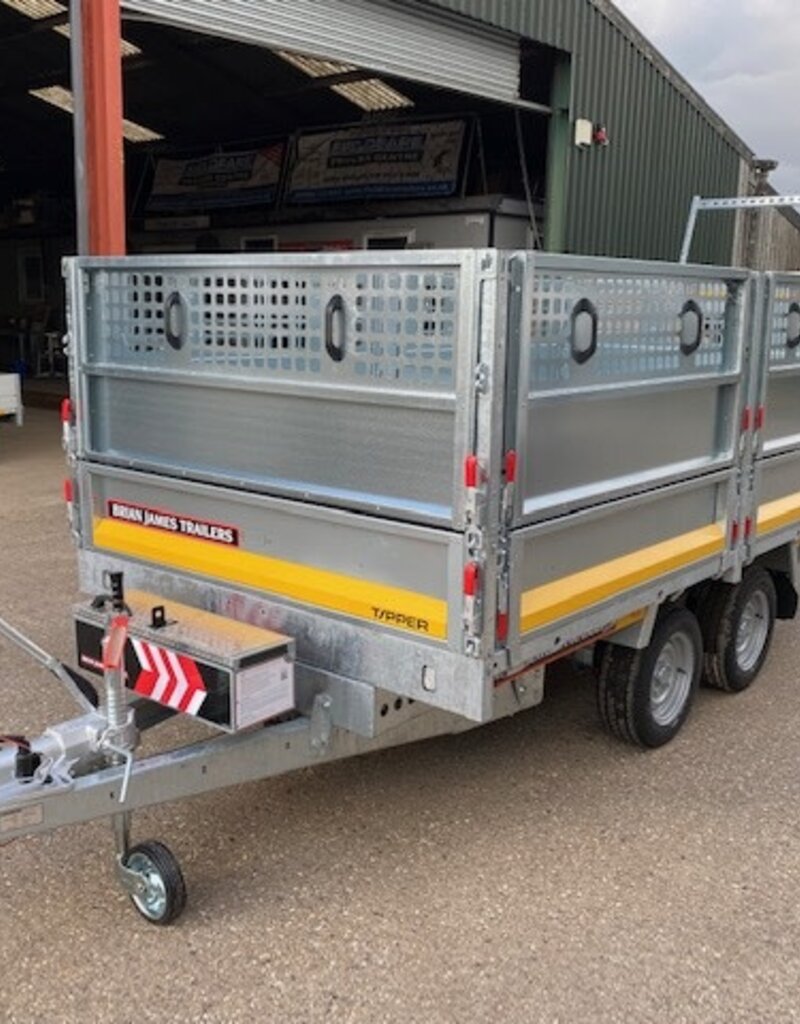 Brian James Tipper 526 - 3.1m x 1.6m, 3500kg, 2 Axle, 12" Wheels