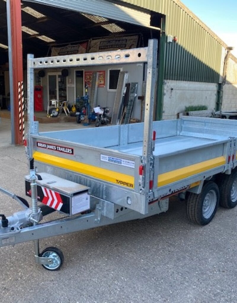 Brian James Tipper 526 - 3.1m x 1.6m, 3500kg, 2 Axle, 12" Wheels