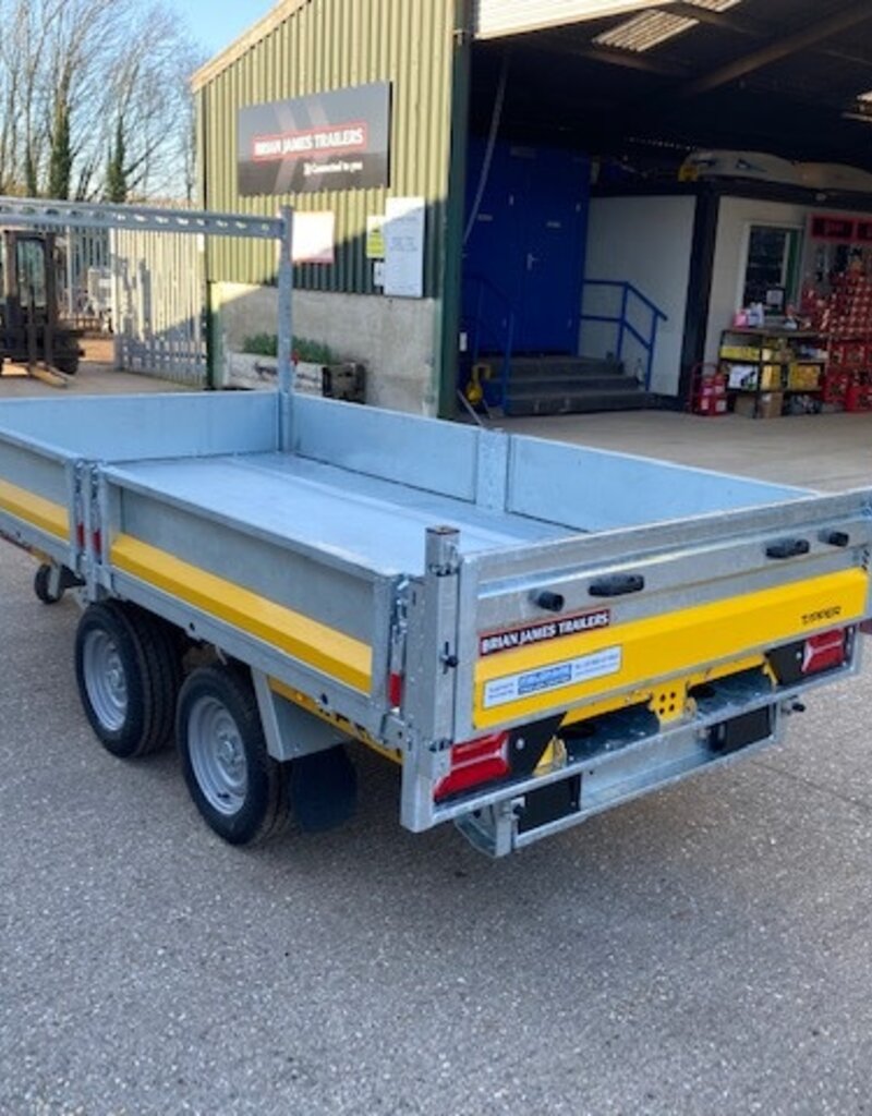 Brian James Tipper 526 - 3.1m x 1.6m, 3500kg, 2 Axle, 12" Wheels