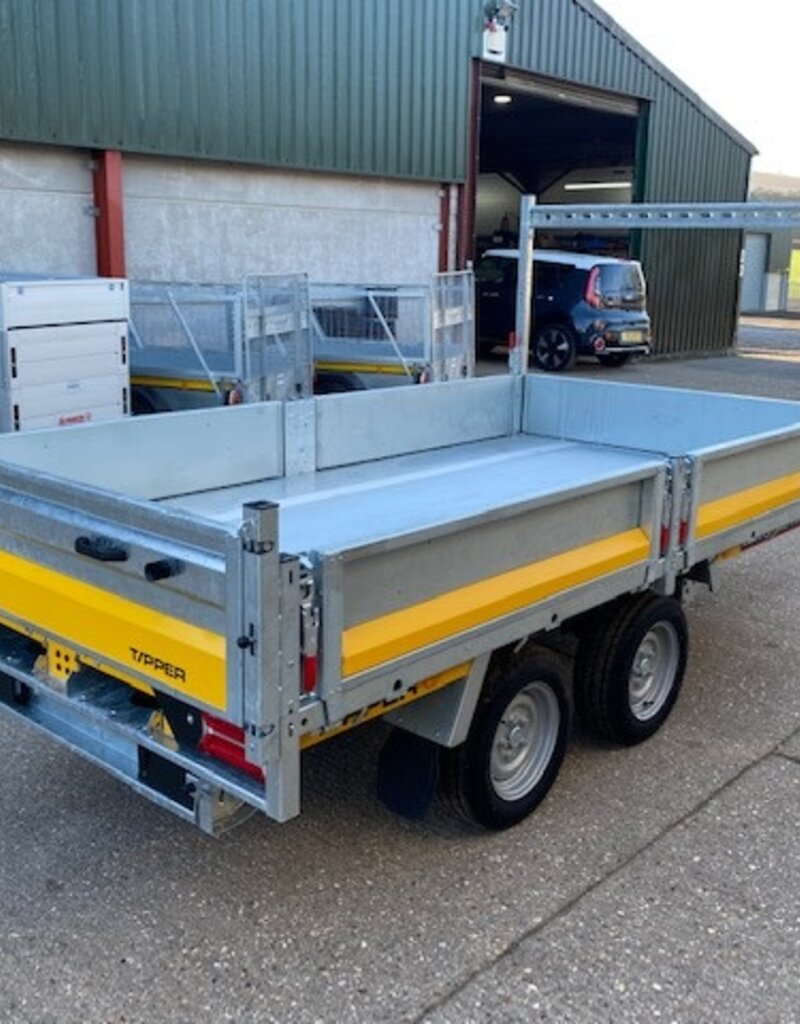 Brian James Tipper 526 - 3.1m x 1.6m, 3500kg, 2 Axle, 12" Wheels
