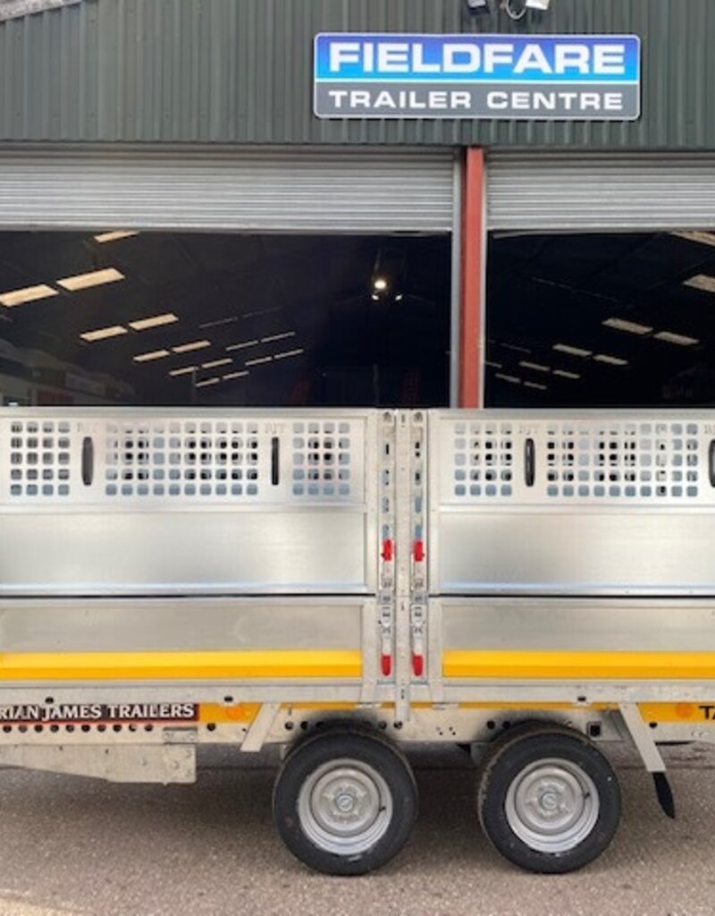 Brian James Tipper 526 - 3.1m x 1.6m, 3500kg, 2 Axle, 12" Wheels