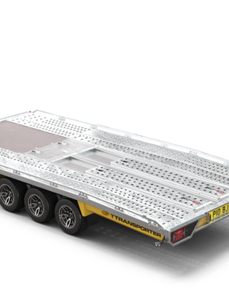 Brian James T Transporter 4.5m x 2.1m 3500Kg Gross Tri Axle 10" Wheels