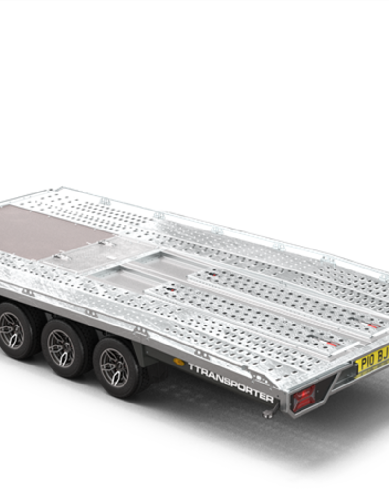 Brian James T Transporter 4.5m x 2.1m 3500Kg Gross Tri Axle 10" Wheels