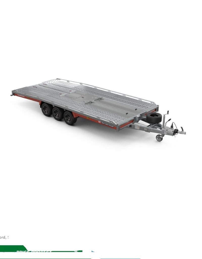 Brian James 231 T Transporter, 5.0m x 2.24m, 3.5t, 10in wheels, 3 Axle