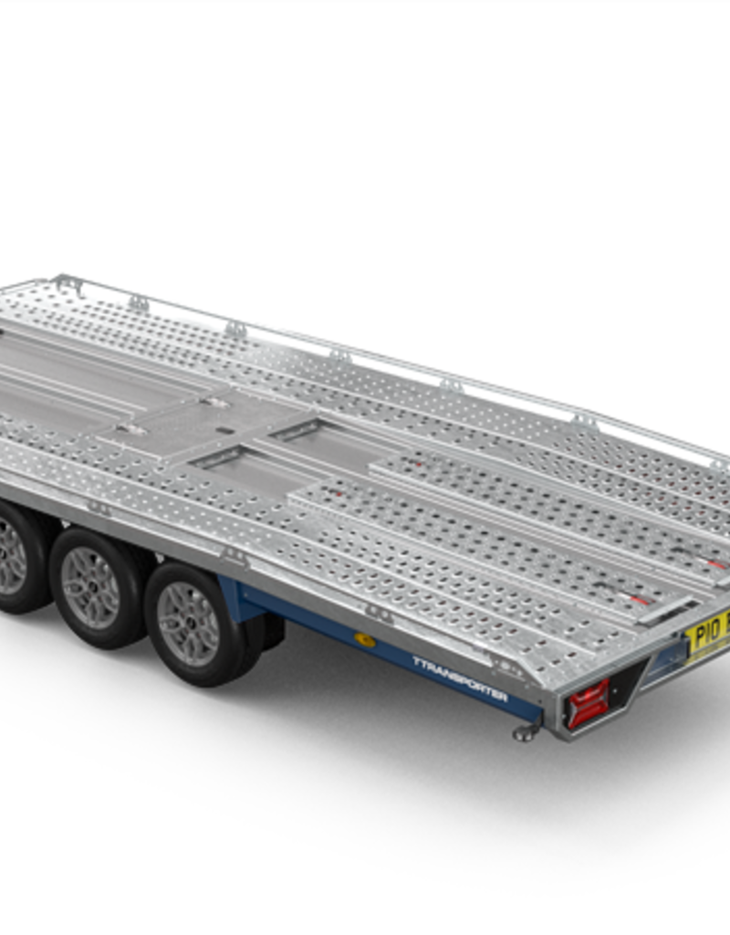 Brian James 231 T Transporter, 5.0m x 2.24m, 3.5t, 12in wheels, 3 Axle