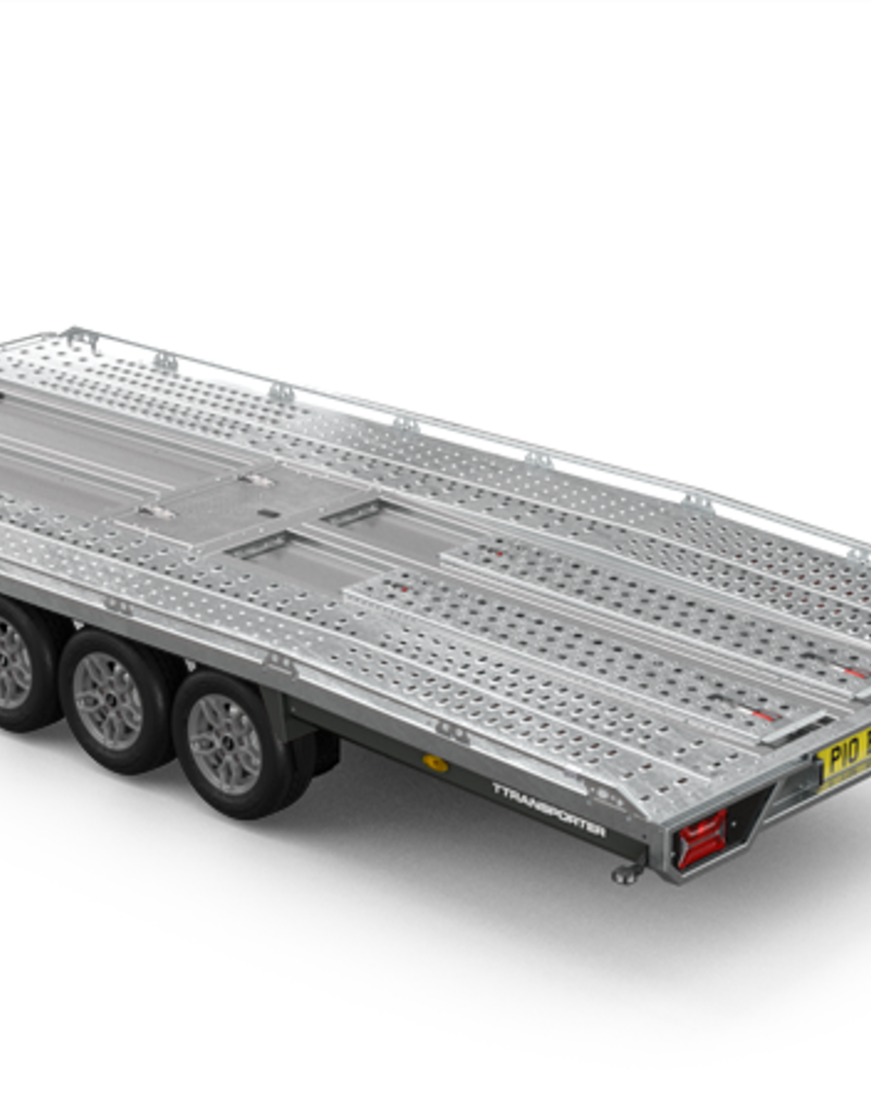 Brian James 231 T Transporter, 5.0m x 2.24m, 3.5t, 12in wheels, 3 Axle