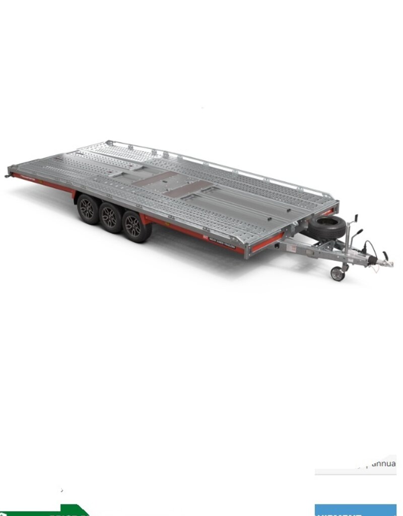 Brian James 231 T Transporter, 5.5m x 2.1m, 3.5t, 12in wheels, 3 Axle