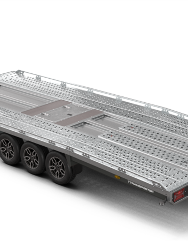 Brian James 231 T Transporter, 5.5m x 2.24m, 3.5t, 12in wheels, 3 Axle