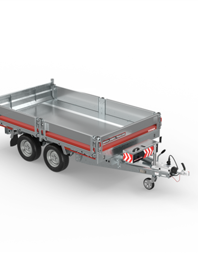 Brian James Tipper 526 - 3.1m x 1.6m, 2700kg, 2 Axle, 12" Wheels