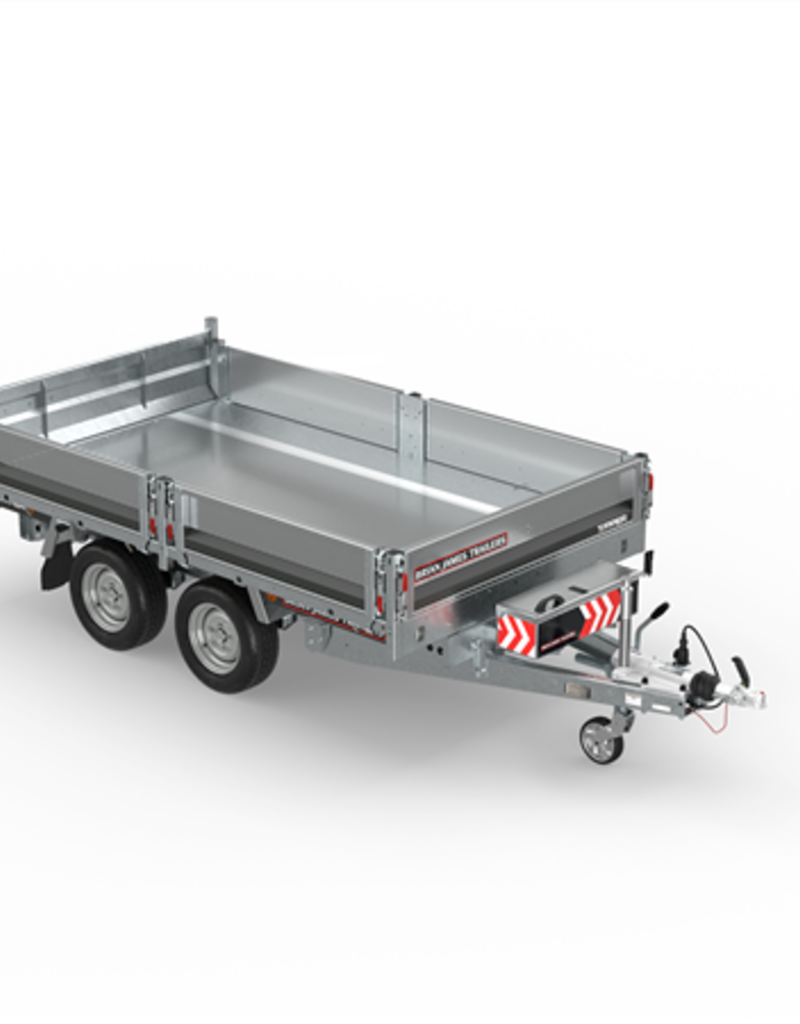Brian James Tipper 526 - 3.1m x 1.6m, 2700kg, 2 Axle, 12" Wheels