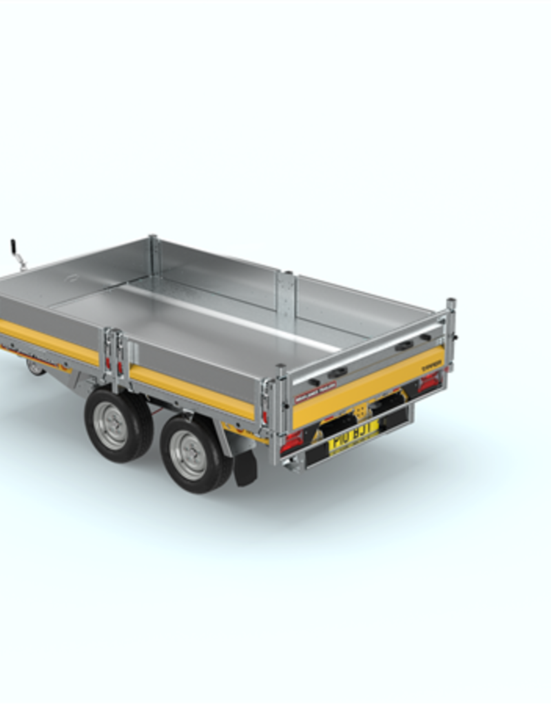 Brian James Tipper 526 - 3.1m x 1.6m, 3500kg, 2 Axle, 12" Wheels