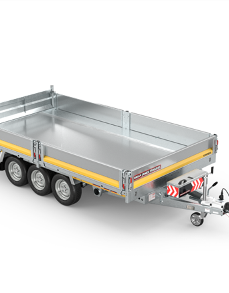 Brian James Tipper 526 - 4.0m x 2.0m, 3500kg, 3 Axle, 12" Wheels