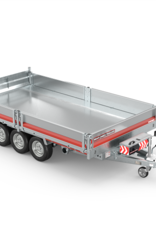 Brian James Tipper 526 - 4.0m x 2.0m, 3500kg, 3 Axle, 12" Wheels