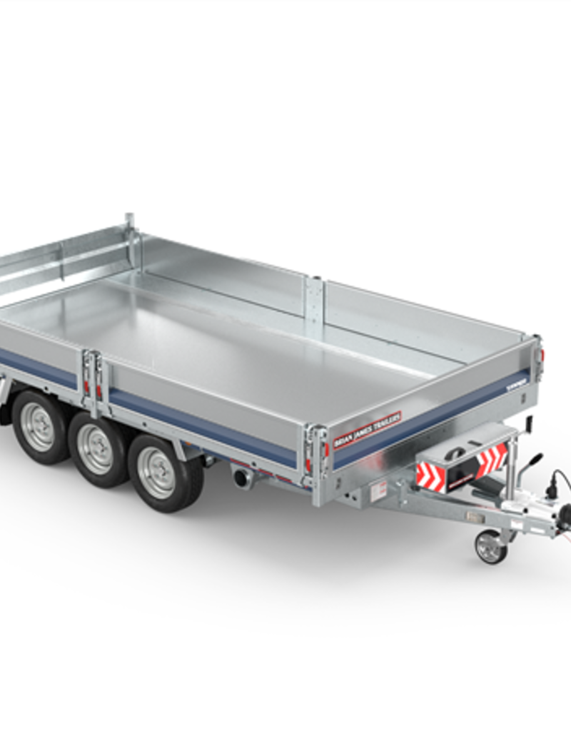 Brian James Tipper 526 - 4.0m x 2.0m, 3500kg, 3 Axle, 12" Wheels