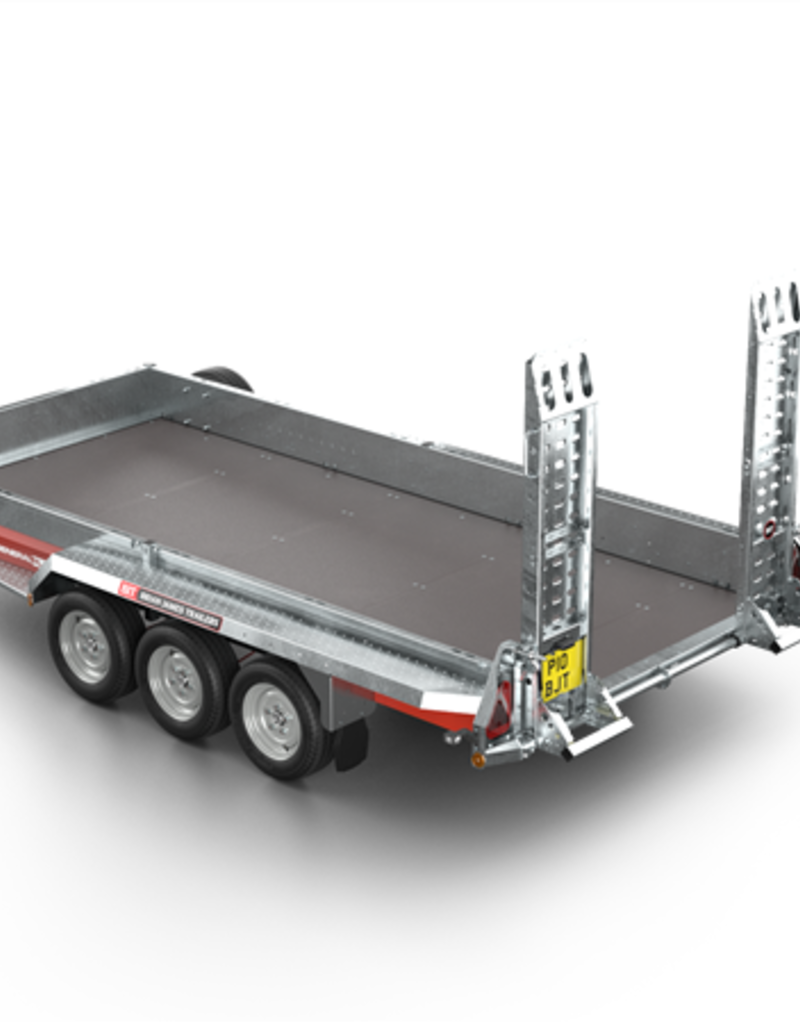 Brian James General Plant 551 - 4.0m x 1.8m, 3500kg, 3 Axle, 12" Wheels