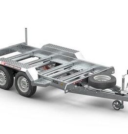 2.8m x 1.3m, 2,700kg, 2 Axle, 13" Wheels Brian James Chassis Plant
