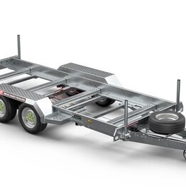 3.8m x 1.3m, 3,500kg, 2 Axle, 12" Wheels Brian James Chassis Plant