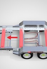 Brian James Chassis Plant 3.8m x 1.3m, 3,500kg, 2 Axle, 12" Wheels