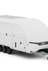 Brian James Race Transporter 7, MY23 - 5.5m x 2.1m, 3500kg, Tri Axle, 10" Wheels, White