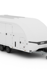 Brian James Race Transporter 7, MY23 - 5.5m x 2.3m, 3500kg, Twin Axle, 12" Wheels, White