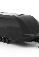 Brian James Race Transporter 7, MY23 - 5.5m x 2.3m, 3500kg, Tri Axle, 10" Wheels, Black