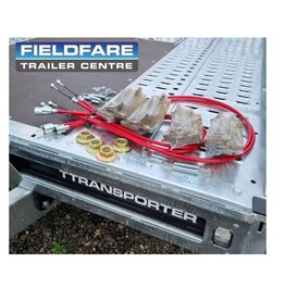 Brian James T Transporter 3500 kg Twin Axle 12" Wheels (T4) Brake Service Kit
