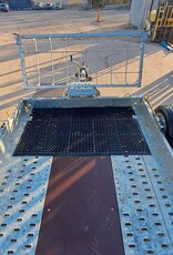 Used Brian James 543-2320 Digger Plant 2 3.7 x 1.7 3500kg GVW  - Adjustable Ramps, Bucket Cage and Chevrons