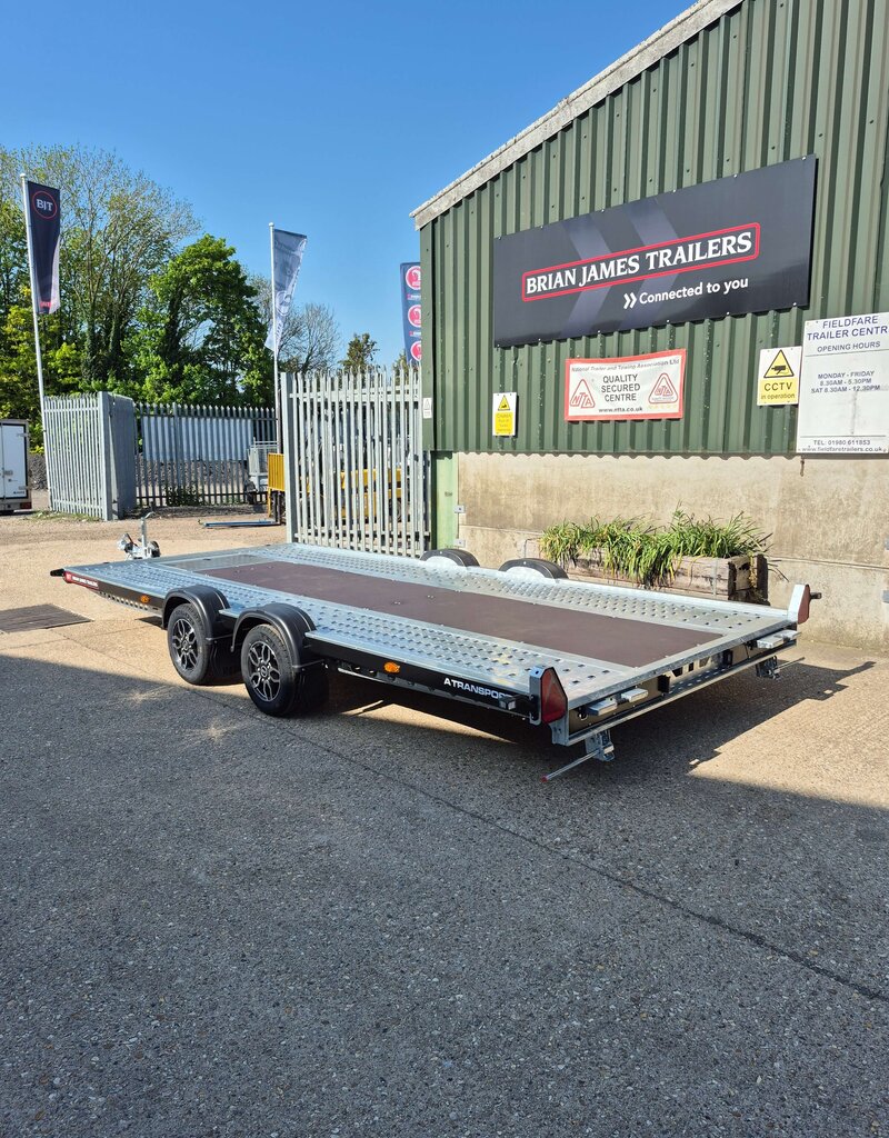A Transporter 130, 5.00 m x 2.10 m bed, 3,500 Kg, Twin Axle Trailer Brian James
