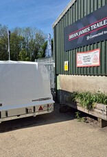 Brian James  RS3  Race Shuttle -Tilt Bed Clamshell Trailer