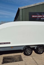 Brian James  RS3  Race Shuttle -Tilt Bed Clamshell Trailer