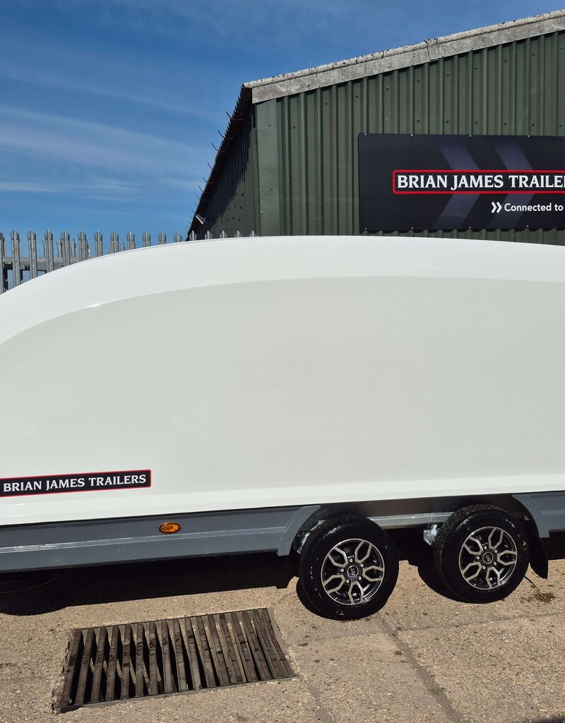 Brian James  RS3  Race Shuttle -Tilt Bed Clamshell Trailer