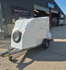 SBS Used SBS TVA750 Single Axle Unbraked Box Trailer 750kg GVW 500kg Payload