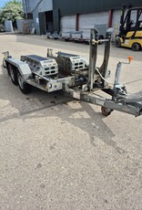 Used  Brian James Digger Plant 2 - 2.8m x 1.3m  2700kg GVW  with Digga Doc and Options