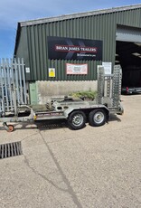 Used  Brian James Digger Plant 2 - 2.8m x 1.3m  2700kg GVW  with Digga Doc and Options